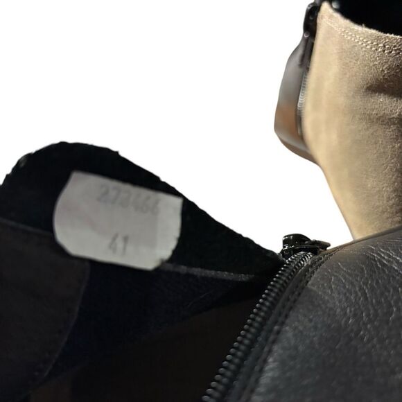 NAOT leather boots soft black speckled beige 41 - Picture 5 of 7